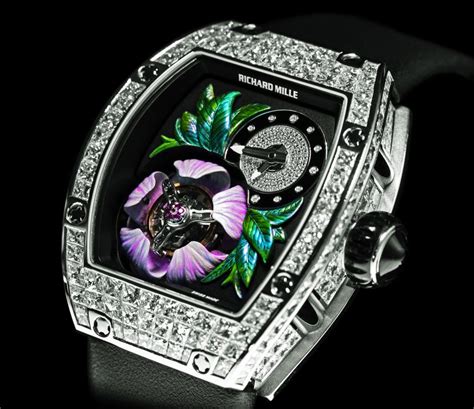 richard mille tourbillon fleur|Richard Mille tourbillon price.